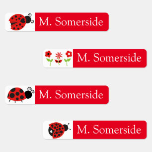 Etiquetas impermeáveis pequenas do nome dos miúd