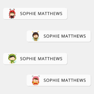 Etiquetas Insetos De Bebê Cute Roupas Personalizadas De Nom