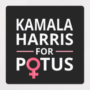 Etiquetas Kamala Harris para o POTUS I