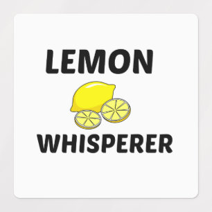 ETIQUETAS LEMON WHISPERER