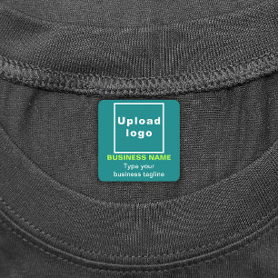 Etiquetas Linha de Negócio na Praça Verde Teal Ferro On
