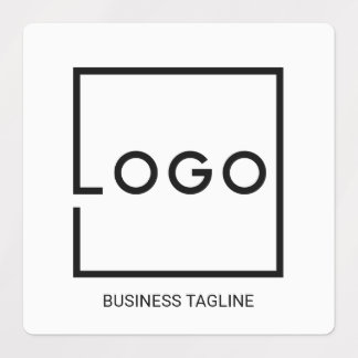Etiquetas Logotipo de Negócios Personalizado Profissional