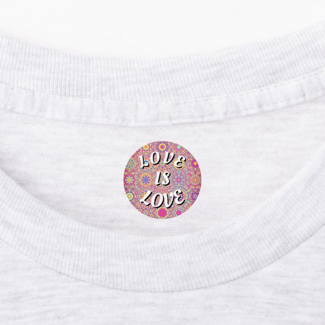 Etiquetas Love Is Love Pride Labels (Afixado)