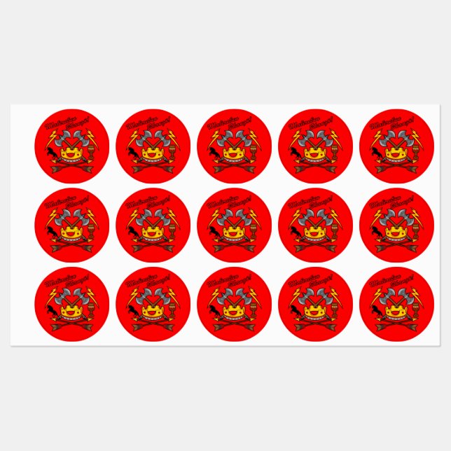 Etiquetas Maferefun Shangó (Folha)