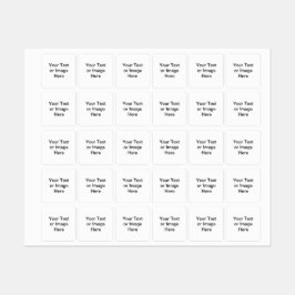 Etiquetas Marca/tamanho/mensagem personalizável de vestuário