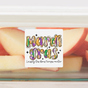 Etiquetas Mardi Gras Laissez Les Bons Temps Rouler
