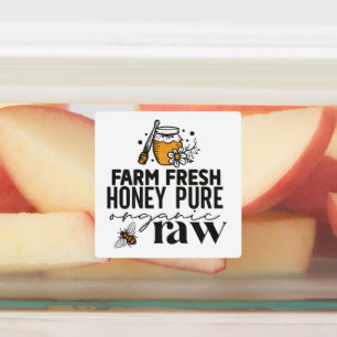 Etiquetas Mel Fresco da Fazenda – Mel e Abelhas Cru Orgânico