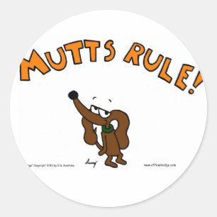 Etiquetas Midge MUTTS RULE - Conjunto de 20