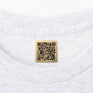 Etiquetas Modelo de código QR editável instantaneamente Fa