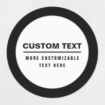 Modelo de Texto Personalizável Simples Negrito