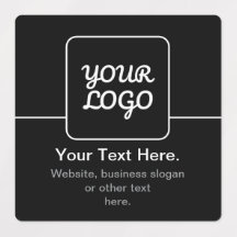 Modelo Moderno para o Seu Logotipo | Preto e Branc
