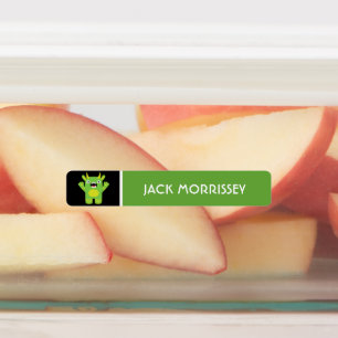 Etiquetas Monstros Coloridos Bonitos Nome