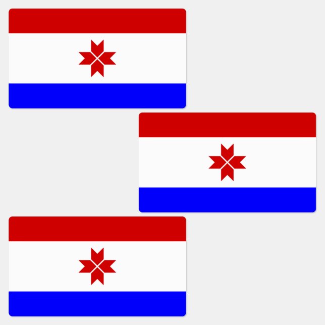 Etiquetas Mordovia Flag (Grupo)