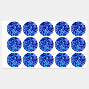 Etiquetas mosaico C quebrado