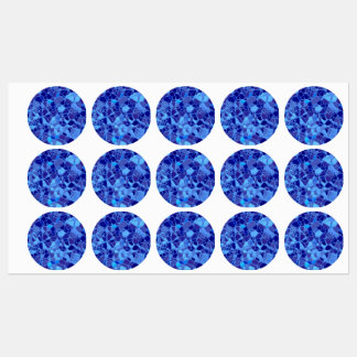 Etiquetas mosaico C quebrado