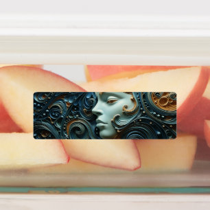 Etiquetas Mulher ao Luar Arte 3D