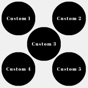 Etiquetas Nome Personalizado do na moda ou outro Texto   Pre