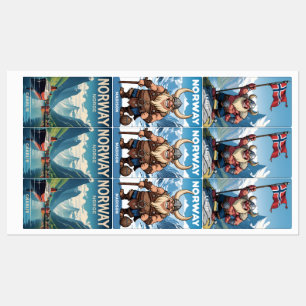 Etiquetas Nomes personalizados na Noruega