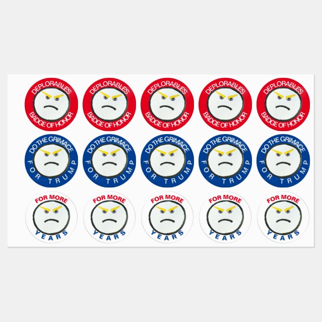 Etiquetas Nós, a TRUMP do pessoas (Folha)