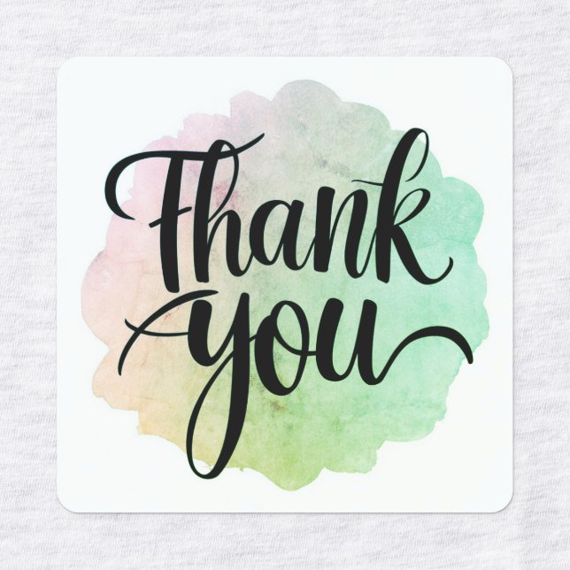 Etiquetas Obrigado (Design 2)