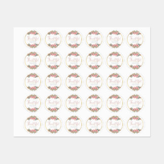 Etiquetas Obrigados, sua felicidade é nossa felicidade cláss