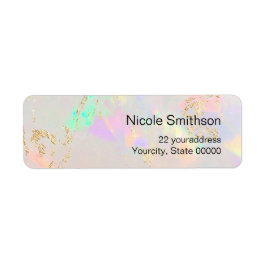 etiquetas opais brancas