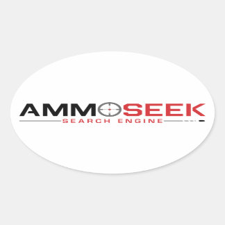 Etiquetas Oval do logotipo AmmoSeek 2019