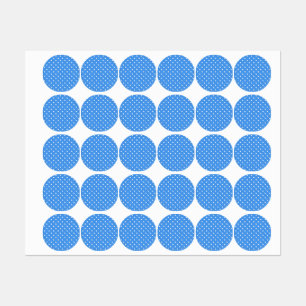 Etiquetas padrão de bolinhas