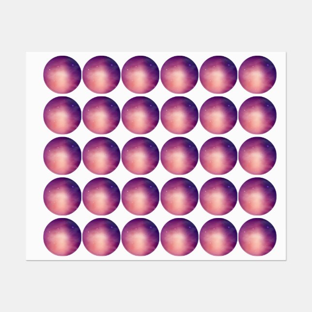 Etiquetas Padrão de espaço (Folha)