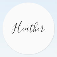 Padrão de Texto de Script Moderno Editável | Preto
