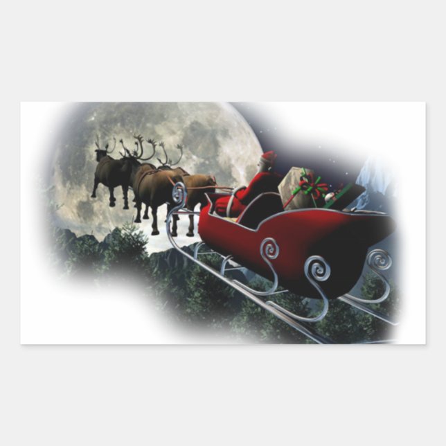 Etiquetas Pai Natal (Frente)