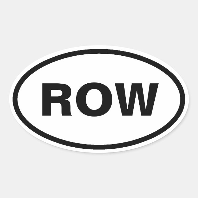 Etiquetas para automóveis de linha oval (Frente)