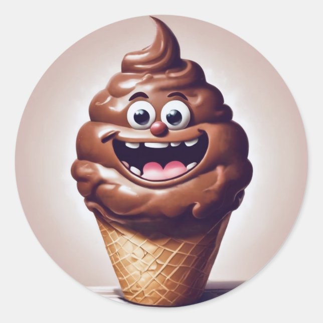 Etiquetas para dias de sorvete (Frente)