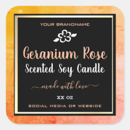 Etiquetas para embalagem de produtos em branco Cor