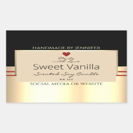 Etiquetas para empacotamento de produtos elegantes