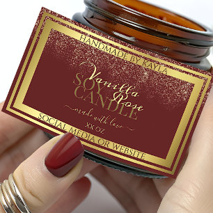 Etiquetas para empacotamento de produtos elegantes