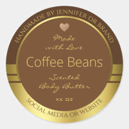 Etiquetas para empacotamento de produtos elegantes