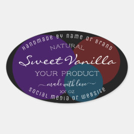 Etiquetas para empacotamento de produtos elegantes