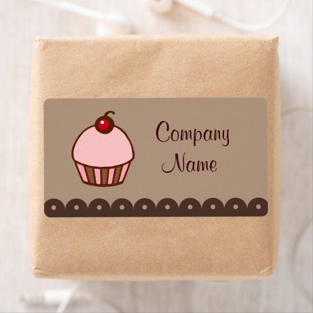 Etiquetas para empresas do cupcake (Insitu)