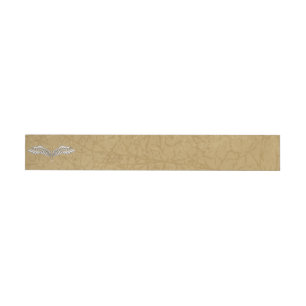 Etiquetas Para Envelope Asas bege