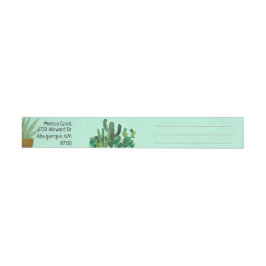 Etiquetas Para Envelope Cactus, Succulents, To From, Crafty,