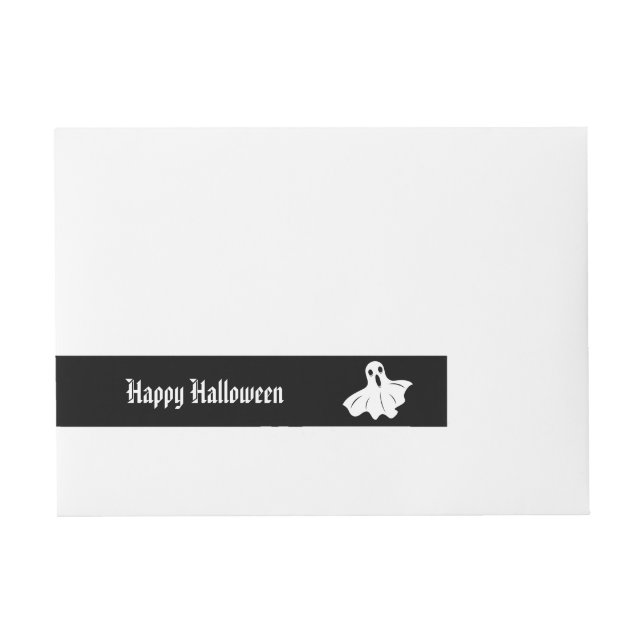 Etiquetas Para Envelope Halloween Envolve Rótulos (Frente)