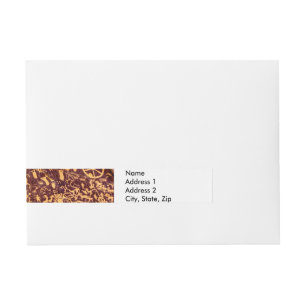 Etiquetas Para Envelope Jornal Rock American Indian Utah