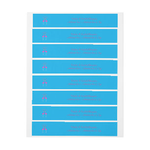 Etiquetas Para Envelope Personalizado Flamingos Flamingo Belles de Natal