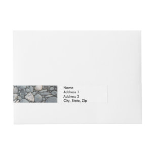 Etiquetas Para Envelope River Rocks Beach Pebbles
