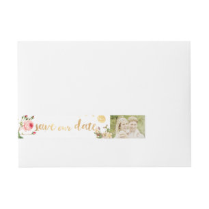 Etiquetas Para Envelope rosas de colheita PixDezines/floral