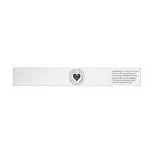 Etiquetas Para Envelope Rótulo de Quebra de Banda de Produto com Amor