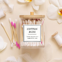 Etiquetas para frascos, garrafas ou recipientes de