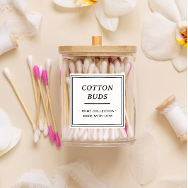 Etiquetas para frascos, garrafas ou recipientes de