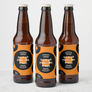 Etiquetas para garrafas de cerveja de Festa de ani